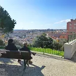 Apartamento Charming Equipped Ac Lift Parking 4p Lisboa
